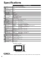 Preview for 42 page of Panasonic Viera TH-42PD60 Operating Instructions Manual