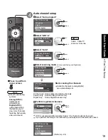 Preview for 19 page of Panasonic Viera TH-42PE7 Quick Start Manual