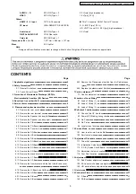 Preview for 3 page of Panasonic Viera TH-42PV700AZ Service Manual