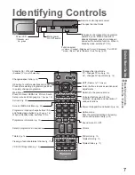 Предварительный просмотр 7 страницы Panasonic VIERA TH-42PV7AZ Operating Instructions Manual