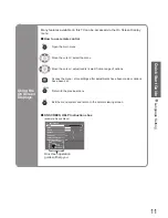 Предварительный просмотр 11 страницы Panasonic VIERA TH-42PV7AZ Operating Instructions Manual