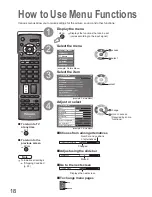 Предварительный просмотр 18 страницы Panasonic VIERA TH-42PV7AZ Operating Instructions Manual