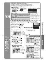 Предварительный просмотр 23 страницы Panasonic VIERA TH-42PV7AZ Operating Instructions Manual