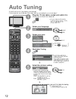 Предварительный просмотр 12 страницы Panasonic Viera TH-42PV80AZ Operating Instructions Manual