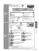 Предварительный просмотр 15 страницы Panasonic Viera TH-42PV80AZ Operating Instructions Manual