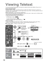 Предварительный просмотр 16 страницы Panasonic Viera TH-42PV80AZ Operating Instructions Manual