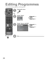 Предварительный просмотр 24 страницы Panasonic Viera TH-42PV80AZ Operating Instructions Manual