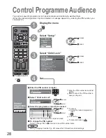 Предварительный просмотр 28 страницы Panasonic Viera TH-42PV80AZ Operating Instructions Manual