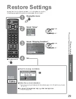 Предварительный просмотр 29 страницы Panasonic Viera TH-42PV80AZ Operating Instructions Manual