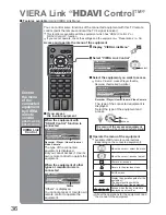 Предварительный просмотр 36 страницы Panasonic Viera TH-42PV80AZ Operating Instructions Manual