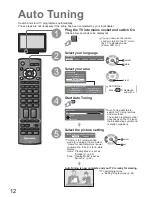 Preview for 12 page of Panasonic Viera TH-42PV8AZ Operating Instructions Manual