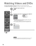 Preview for 18 page of Panasonic Viera TH-42PV8AZ Operating Instructions Manual