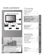 Preview for 3 page of Panasonic Viera TH-42PV8EYA Operating Instructions Manual