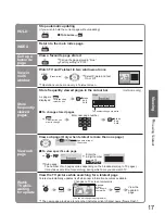 Preview for 17 page of Panasonic Viera TH-42PV8EYA Operating Instructions Manual