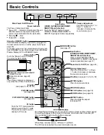 Предварительный просмотр 11 страницы Panasonic Viera TH-42PW3 Operating Instructions Manual