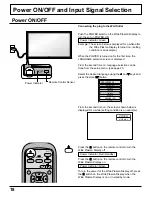 Предварительный просмотр 18 страницы Panasonic Viera TH-42PW3 Operating Instructions Manual