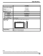 Предварительный просмотр 35 страницы Panasonic Viera TH-42PW3 Operating Instructions Manual