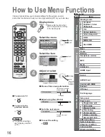 Preview for 16 page of Panasonic Viera TH-42PX45EH Operating Instructions Manual