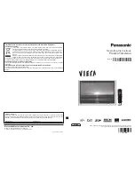 Preview for 1 page of Panasonic Viera TH-42PX600EN Operating Instructions Manual