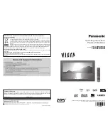 Preview for 1 page of Panasonic Viera TH-42PX700B Operating Instructions Manual