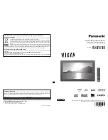 Preview for 1 page of Panasonic Viera TH-42PX700E Operating Instructions Manual