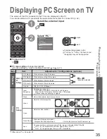 Preview for 35 page of Panasonic Viera TH-42PX70BA Operating Instructions Manual