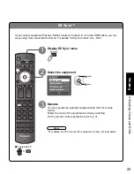 Предварительный просмотр 25 страницы Panasonic Viera TH-42PX77 Quick Start Manual