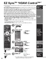 Предварительный просмотр 30 страницы Panasonic Viera TH-42PX77 Quick Start Manual