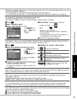 Предварительный просмотр 31 страницы Panasonic Viera TH-42PX77 Quick Start Manual