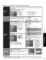 Предварительный просмотр 33 страницы Panasonic Viera TH-42PX77 Quick Start Manual