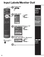 Предварительный просмотр 36 страницы Panasonic Viera TH-42PX77 Quick Start Manual