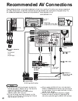 Предварительный просмотр 40 страницы Panasonic Viera TH-42PX77 Quick Start Manual