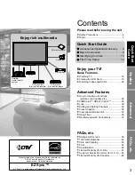 Preview for 3 page of Panasonic Viera TH-42PX80 Quick Start Manual