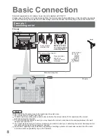 Preview for 8 page of Panasonic Viera TH-42PX8A Operating Instructions Manual