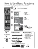 Предварительный просмотр 22 страницы Panasonic Viera TH-42PX8A Operating Instructions Manual