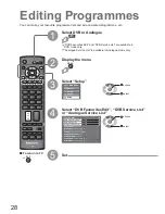 Preview for 28 page of Panasonic Viera TH-42PX8A Operating Instructions Manual