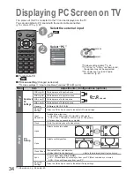 Предварительный просмотр 34 страницы Panasonic Viera TH-42PX8A Operating Instructions Manual