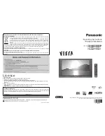 Preview for 1 page of Panasonic Viera TH-42PY70EY Operating Instructions Manual