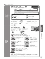 Предварительный просмотр 15 страницы Panasonic Viera TH-42PY800AZ Operating Instructions Manual