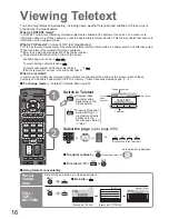 Предварительный просмотр 16 страницы Panasonic Viera TH-42PY800AZ Operating Instructions Manual