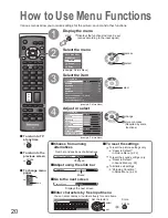 Предварительный просмотр 20 страницы Panasonic Viera TH-42PY800AZ Operating Instructions Manual