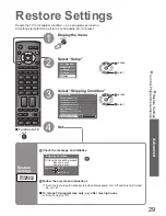 Предварительный просмотр 29 страницы Panasonic Viera TH-42PY800AZ Operating Instructions Manual