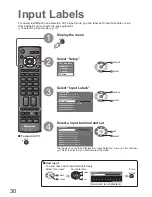 Предварительный просмотр 30 страницы Panasonic Viera TH-42PY800AZ Operating Instructions Manual