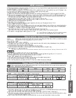 Предварительный просмотр 41 страницы Panasonic Viera TH-42PY800AZ Operating Instructions Manual