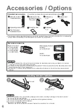 Предварительный просмотр 6 страницы Panasonic Viera TH-42PY800P Operating Instructions Manual