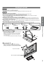 Предварительный просмотр 7 страницы Panasonic Viera TH-42PY800P Operating Instructions Manual