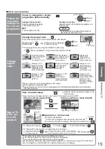 Предварительный просмотр 15 страницы Panasonic Viera TH-42PY800P Operating Instructions Manual