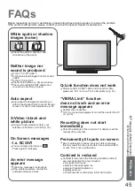 Предварительный просмотр 45 страницы Panasonic Viera TH-42PY800P Operating Instructions Manual