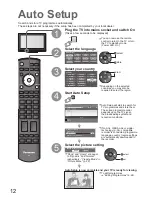 Preview for 12 page of Panasonic Viera TH-42PY80EY Operating Instructions Manual