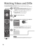 Preview for 18 page of Panasonic Viera TH-42PY80EY Operating Instructions Manual